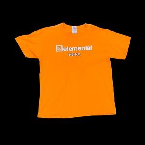 ORANGE “ELEMENTAL” SHIRT